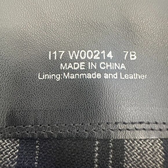 Cole Haan Dutchess Tall Leather Over-The-Knee Black Biker Riding Boots Size 7 - Picture 12 of 14